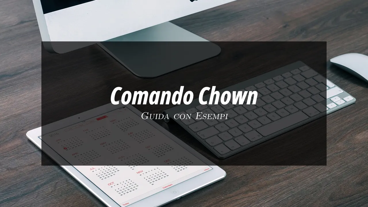 Linux: comando chown