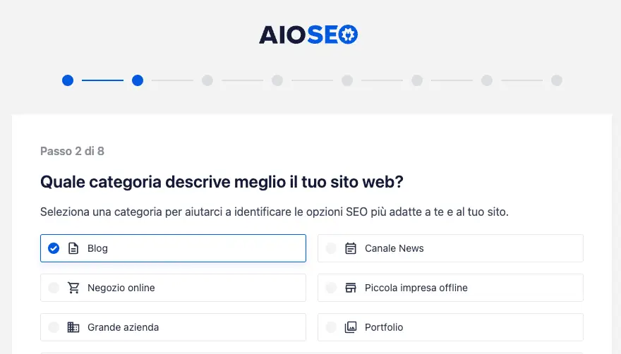 Installazione Aioseo 05