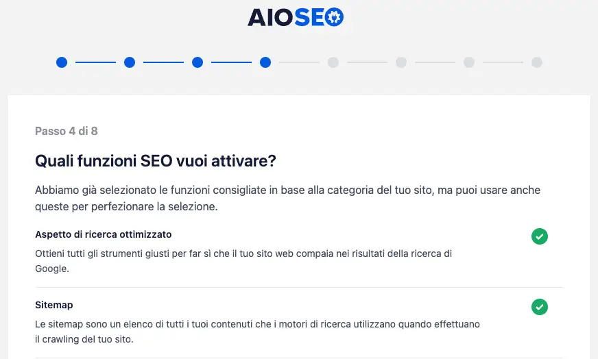 Installazione Aioseo 07